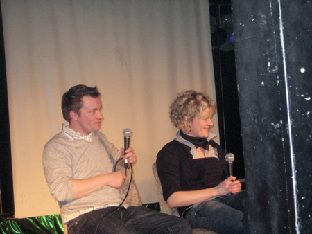 Das Paar des Abends..