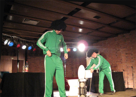 Das mobile Klo trifft ein