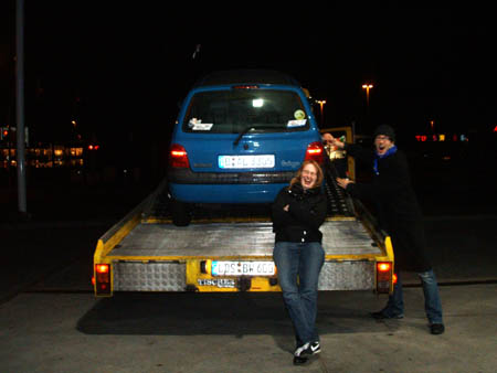 j�rgen wird abgeschleppt