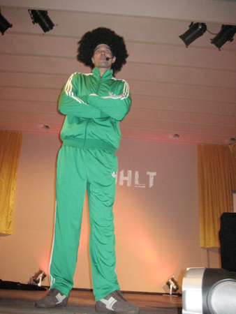 Wosch schaut in die Runde..