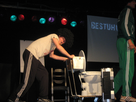 der auftritt beginnt..