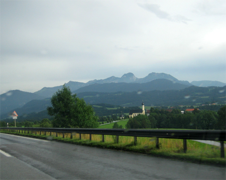 Landschaft am Wendelstein