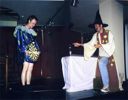 Tommy Wosch und Michi Balzer in Aktion