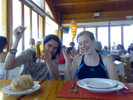 im strandrestaurant..