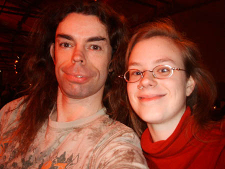 springhuhn und chrissy