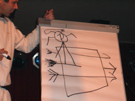 klar erkennbar: das menschliche herz!