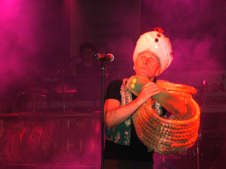 der moment des zubei�ens!