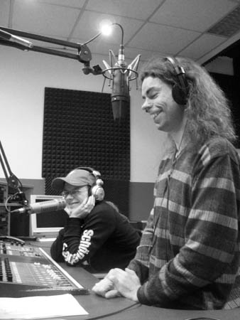 man ist fröhlich, auch in s/w