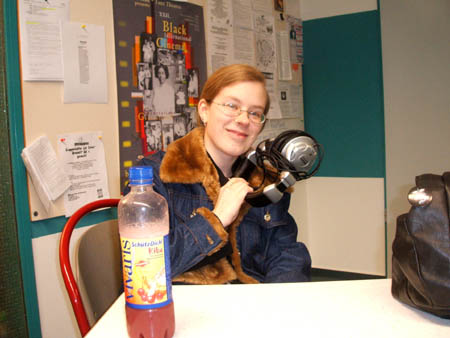 kurz vor der sendung