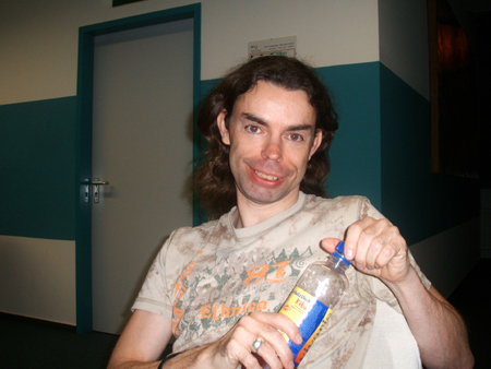 erstmal n schluck aus der pulle