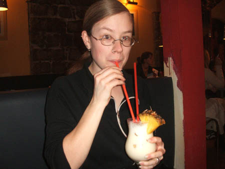 pina colada, echt