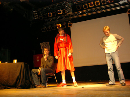 kurz vor dem start..