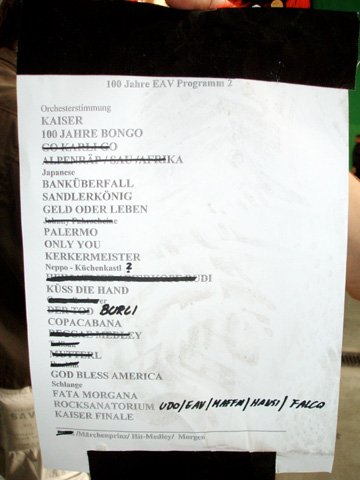 setlist