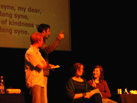 mitsingen klappte nicht so..