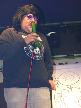 moshammer mit gurke in der nase