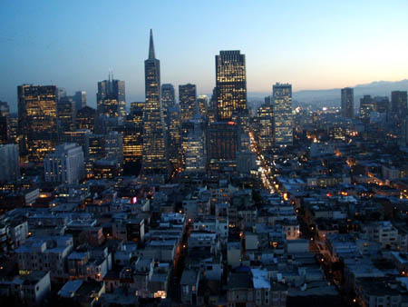 Skyline vom Coit Tower