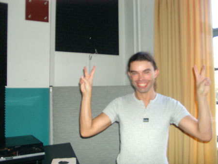 springhuhn freut sich