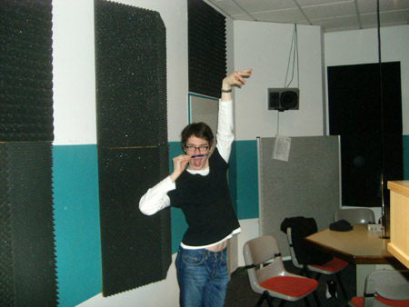 christian in freddie-pose