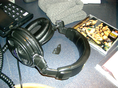 ein kaputter kopfh�rer