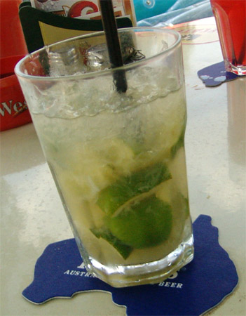 ja hallo, hier gibt�s ja caipi!