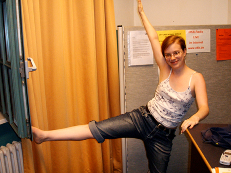 chrissy treibt jetzt sport!