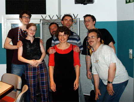 ..mit allen g�sten..