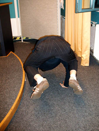 christian macht die krähe..glaub ich