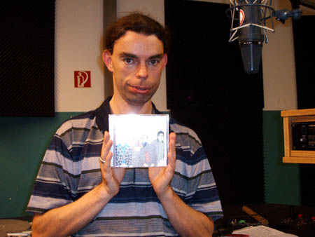 springhuhn pr�sentiert die cd von HUMANOS