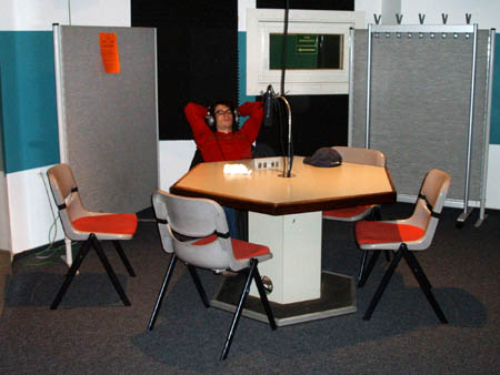 und dort schl�ft christian!