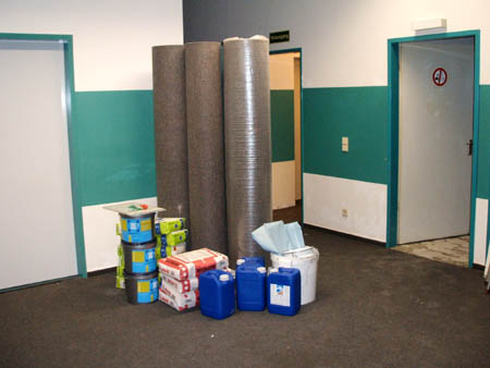 ..und so viel matrial!